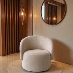 Poltrona Decorativa COLLI Sala Quarto Salão Aconchegante Recepção