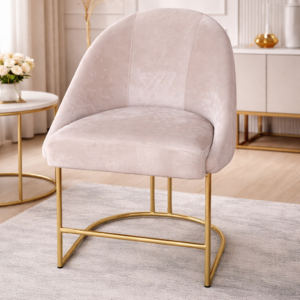 Poltrona LUA FENDI de Luxo revestimento em VELUDO